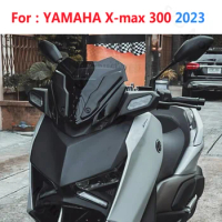 Screen For YAMAHA XMAX-300 XMAX 300 XMAX300 2023 Motorcycle Accessories Windshield Viser Visor Windscreen Wind Deflectors Black