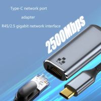 Type-C to Ethernet Adapter USB Type C to RJ45 10/100/1000 2.5Gb Gigabit LAN Network HOT SWAP Drop Shipping