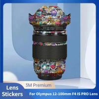 For Olympus 12-100 F4 Decal Skin Vinyl Wrap Film Camera Lens Body Protective Sticker M.Zuiko Digital ED 12-100mm F/4 IS PRO