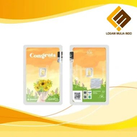 LOGAM MULIA MICRO GOLD EMASKU 0.1GRAM CONGRAT SERIES