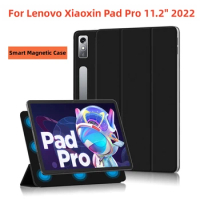 Smart Case For Lenovo Xaioxin Pad Pro 11.2 2022 TB132FU TB138FC Magnetic Tablet Cover For Lenovo Tab P11 Pro Gen2 11.2 inch