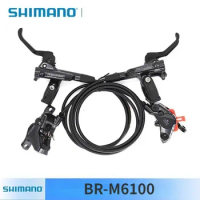 Shimano DEORE M6100 BR BL-M6100  Hydraulic Disc Brake Groupset with M6100 Brake Lever and BR-M6100 Brake Caliper assembled