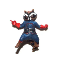 Marvel Universe Rocket Raccoon Blue Red Guardian of the Galaxy Figure