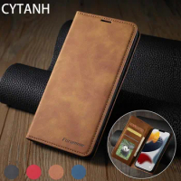 Leather Case For Samsung Galaxy S7 Edge S8 S9 S10E S10 Lite Plus Flip Cover Wallet Magnetic Phone Bag Book Coque