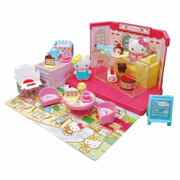 小禮堂 Hello Kitty 蛋糕甜點店玩具組《粉.泡殼裝》扮家家酒.兒童玩具