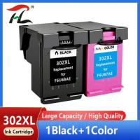 Compatible 302XL Cartridge Replacement for HP 302 HP302 Black Ink Cartridge for Deskjet 1110 1111 1112 2130 2131 2132 Printer