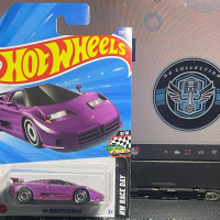 xe đồ chơi mô hình hotwheels basic 2025 case L: 94 Bugatti EB110 SS