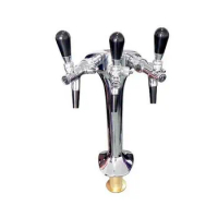 Beer faucet dispenser beer column set, Brass adjustable beer faucet beer tower set,Chrome plated Kegerator Tap homebrew