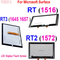 AAA+ LCD For Microsoft Surface 3 RT3 1645 1657 LCD Surface RT 1516 LCD Surface RT2 1572 LCD Display Touch Screen Assembly