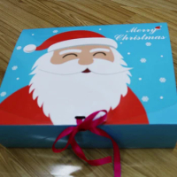 31*25*8cm Merry Christmas paper box, candy food Biscuits Packaging Box Macarons Biscuits boxes
