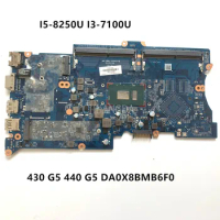 DA0X8BMB6F0 DA0X8BMB6G0 For HP ProBook 430 G5 440 G5 Laptop Motherboard With Intel i3/i5/i7
