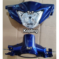 BATOK TOTOK DEPAN BELAKANG PLUS REFLEKTOR YAMAHA JUPITER MX LAMA (KOPLING) WARNA BIRU