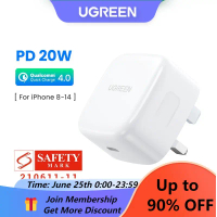UGREEN 20W PD Fast USB Charger Quick Charge 4.0 3.0 Charger for 14 13 12 11 X XS XR 8