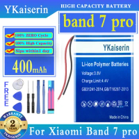 YKaiserin 310mah/400mah Replacement Battery For Xiaomi Mi Band 1 2 3 4 5 6 7 8 Pro 7Pro 8Pro Digital Batteries