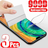3PCS High Quality Hydrogel Film For Huawei Honor 7A 7C 7S 7X 8A 8C 8S 8X Screen Protector For honor 9A 9C 9S 9X 8 9 Lite Film
