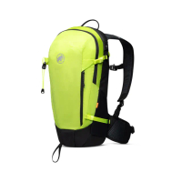 【Mammut 長毛象官方直營】Lithium 15 15L 多用途健行後背包 男款 淺萊姆綠/黑 #2530-00301