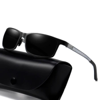 Pilot Oval Foldabable Driver Sun Glasses Polarized Mirror Sunglasses Custom Made Myopia Minus Prescription -1 to -6