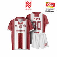 JERSEY KEREN CUSTOM TERBARU FULL PRINTING MOTIF MAROON \\\\ BAJU FUTSAL SEPAKBOLA BADMINTON