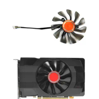 DIY 85MM 4PINRX 460/550/560 VGA Cooler Video Card Fan For Radeon XFX RX560 RX550 RX460 Graphics As Alternative Project