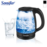 Sonifer 1.7L Electric Kettle Glass Kitchen Appliances Smart Kettle Whistle Kettle Samovar Tea Thermo Pot Gift SF2061