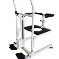 Electric Patient Lifter Commode Chair For Nursing Homes