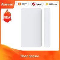 New ZigBee Homekit Tuya Smart Door Window Sensor Smart Home Wireless Door Detectors Open/Close Sensor For Home Security