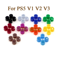 1set Replacement For PS5 Handle Crystal ABXY Buttons Keys For PlayStation 5 PS5 V1 V2 V3 Controller