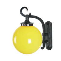 【彩渝】10吋 PE圓球壁燈(倒吊戶外燈 可搭配LED E27燈頭 TY-91553)