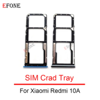 2pcs For Xiaomi Redmi 10 10A 10C 10X 11 Lite 12C Pro Prime 4G 5G 10 2022 SIM Card Tray Slot Holder Adapter Socket Repair Parts