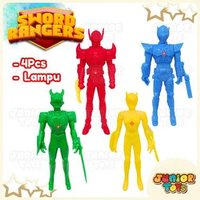 Mainan Robot Robotan Power Ranger Hero Set Figure Toys Patriot Mandala