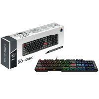 【任搭享95折】MSI 微星 Vigor GK41 DUSK 紅軸 RGB 機械式電競鍵盤