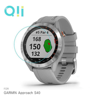 【愛瘋潮】Qii GARMIN Approach S40 玻璃貼 手錶保護貼【APP下單最高22%點數回饋】