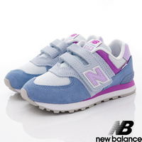 ★New Balance童鞋-休閒慢跑鞋系列IV574SL2紫(寶寶段)