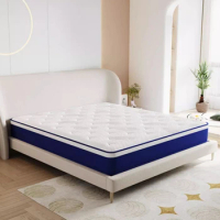 Hard High Quality Mattresses Spring Comfortable Cozy Firm Queen Memory Foam Mattress King Size Colchones Matrimoniales Furniture