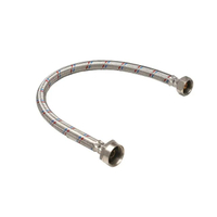 สายชักโครก KASSA รุ่น KS-3626 ขนาด 16 นิ้ว สีสแตนเลส