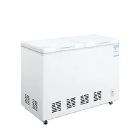 FRHF-1-1 Static Cooling Double Temperature Ice Cream Chest Freezer &amp; Refrigerator Top Covers