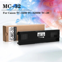 DSCINKS MC-32 Maintenance Box For Canon TC-20 TC-20M TC-5200 TC-5200M Large Format Printer Campatible MC32 Maintenance Cartridge
