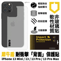 犀牛盾 耐衝擊 防刮 疏油疏水 防指紋 機身 背面 背貼 保護貼 iPhone 13 Pro Max mini【APP下單8%點數回饋】
