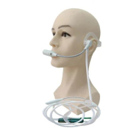 Headset Nasal Type Oxygen Cannula 2M Silicone Straw Tube Concentrator Generator Inhaler Accessories