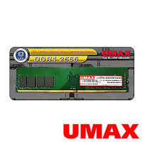 UMAX DDR4 2666  8GB  1024x8 原生顆粒 桌上型記憶體