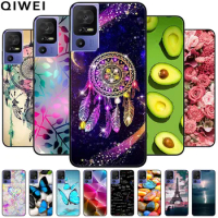 Soft Cover For TCL 40 SE Case 6.75'' Lovley Silicone Shockproof TPU Coque for TCL 40SE Phone Cases 6156A Fashion Cartoon Shells