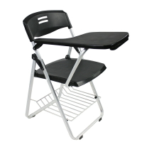 培訓椅（帶桌板） 培訓椅帶桌板會議室有桌子的椅子折疊桌椅一體會議椅帶折疊寫字板『XY31543』