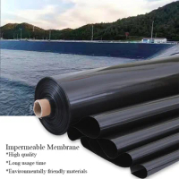 0.12mm-0.3mm Fish Pond Impermeable Membrane Tarpaulin Pond Liner Slope Geomembrane Lotus Root Pond Cistern Aquaculture Thickened