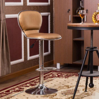 Simple bar chair bar stooL stylish velvet chair lift high chair bar stool