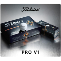 Titleist 高爾夫球Pro V1X 泰特雷斯二層，三層高爾夫球【12粒1盒】