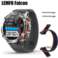 Watchband for LEMFO Falcon Smart Watch Band Strap Hook&amp;Look Nylon Belt