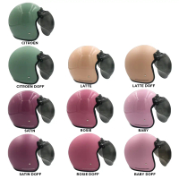 Helm Bogo Dewasa Polos Warna Terbaru Full Leher SNI