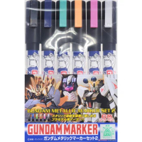 GSI Creos Gundam Marker Pouring Inking Pen Set Detail Builders