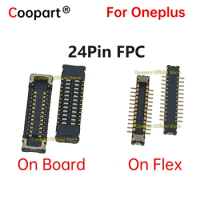 2pcs New USB Charging dock Port FPC connector replacement Parts for Oneplus 6 6T 1+6 1+6T on board/cable/Flex
