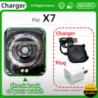 X7 charger Cable For smart watch X7 smartwatch Charger Watches 2 pin USB Power Charging series6 Original Charger For X7 fitpro